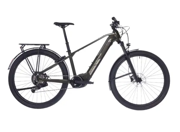 Rock Machine eBlizz B70T Elektro-Mountainbike Gloss Dark Forest