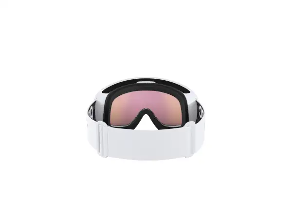 POC Fovea Mid WF Skibrille Hydrogen White/Partly Sunny Orange
