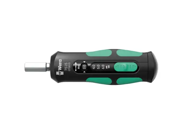 Wera 7515 Kraftform Safe-Torque Speed 1/4" 2-6 Nm Drehmomentschraubendreher