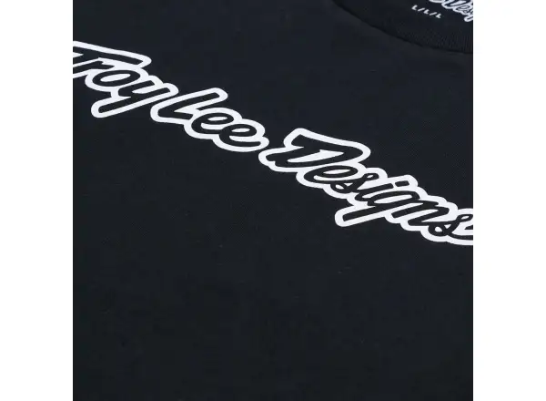 Troy Lee Designs Signature Shirt Langarm Black