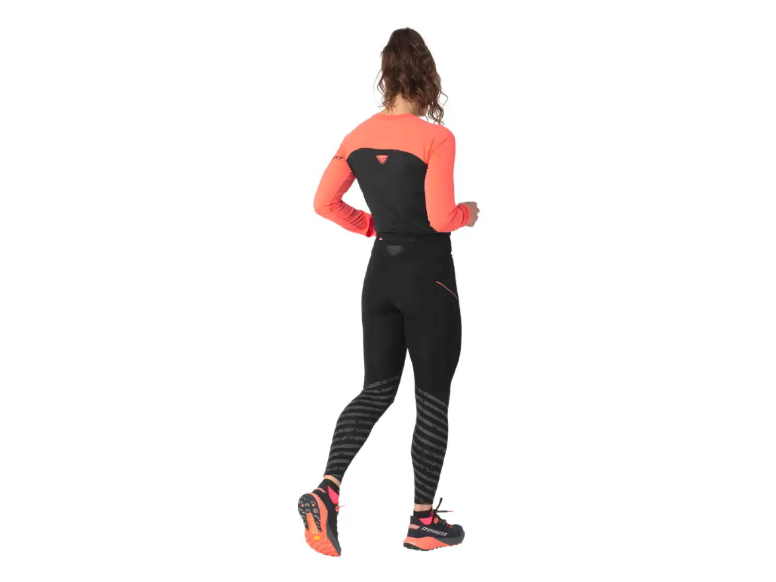 Dynafit Trail Reflective Damen-Leggings Black Out