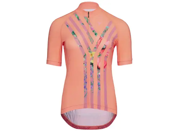 Silvini Calnia Damen Radtrikot Kurzarm Koralle/Rosa