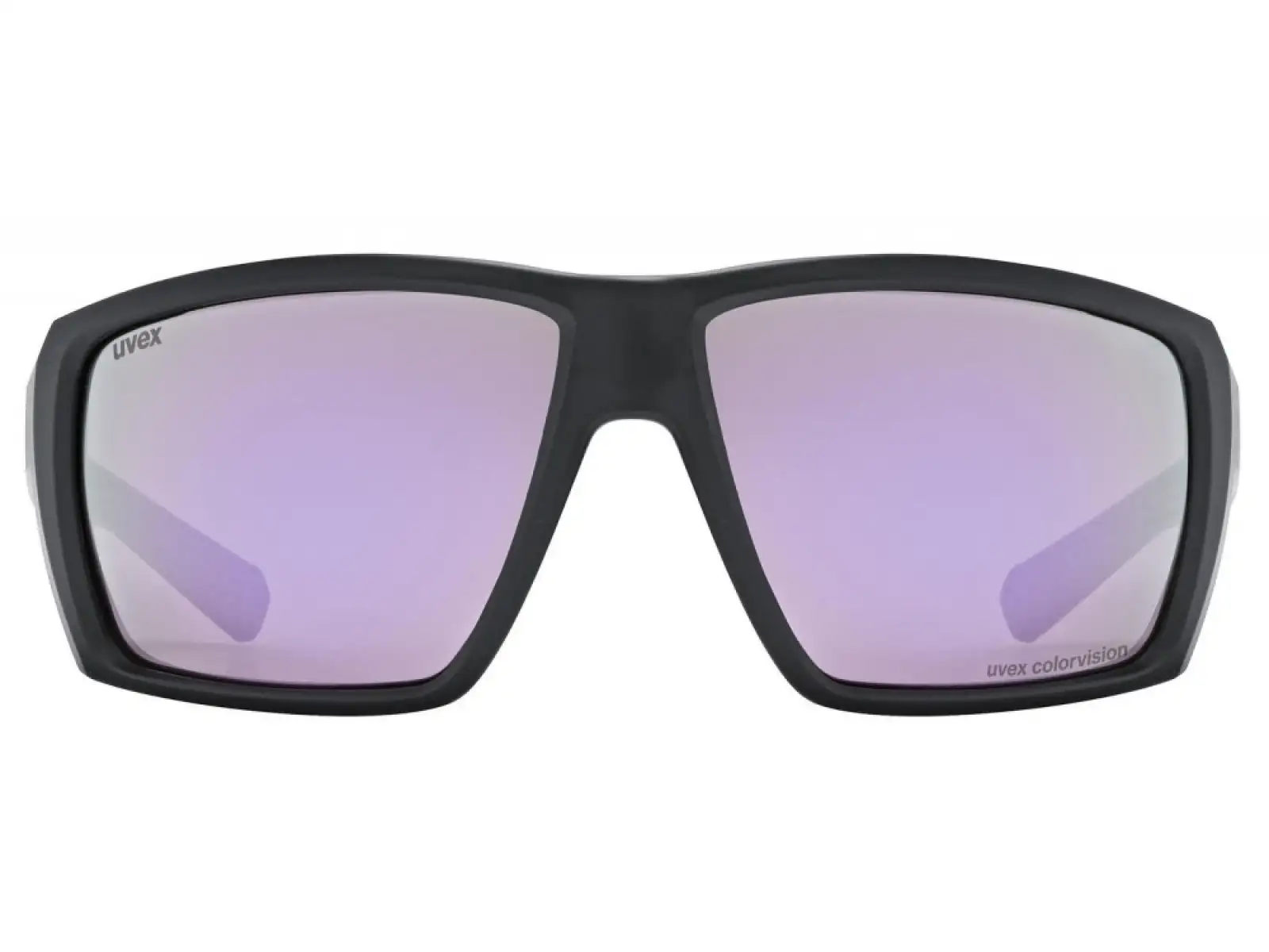 Uvex MTN Venture ColorVision Brille Schwarz Matt/Spiegel Lavendel Pink