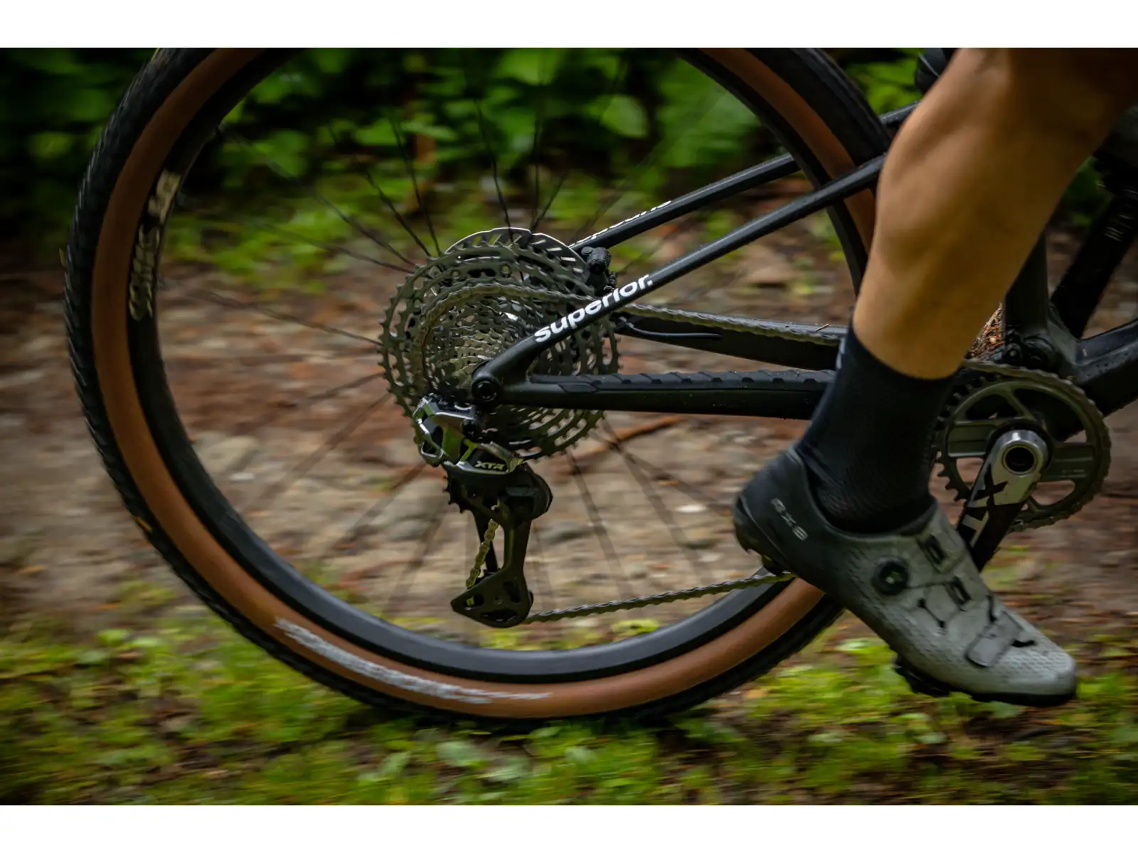 Superior XF 9.9 Team Mountainbike Gloss Carbon/Red Carbon