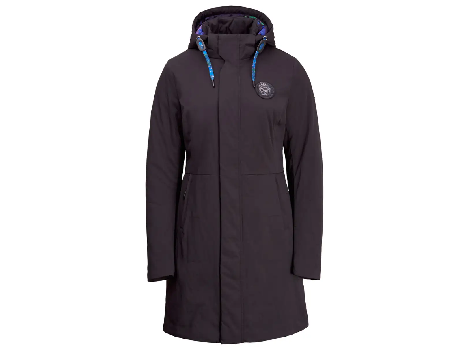 Silvini Montesa Damenmantel Schwarz/Blau