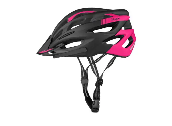 Etape Vesper Damen-Fahrradhelm – Schwarz/Rosa matt