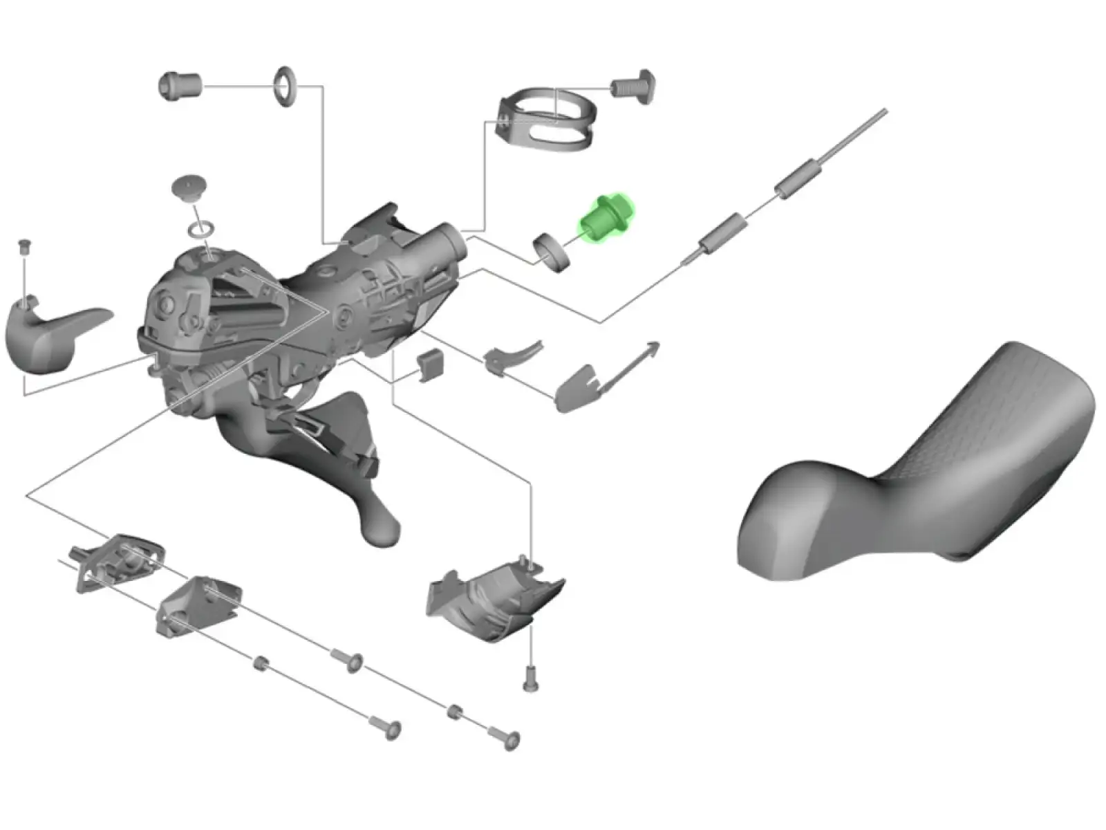 Shimano Flanschanschlussschraube für SM-BH90