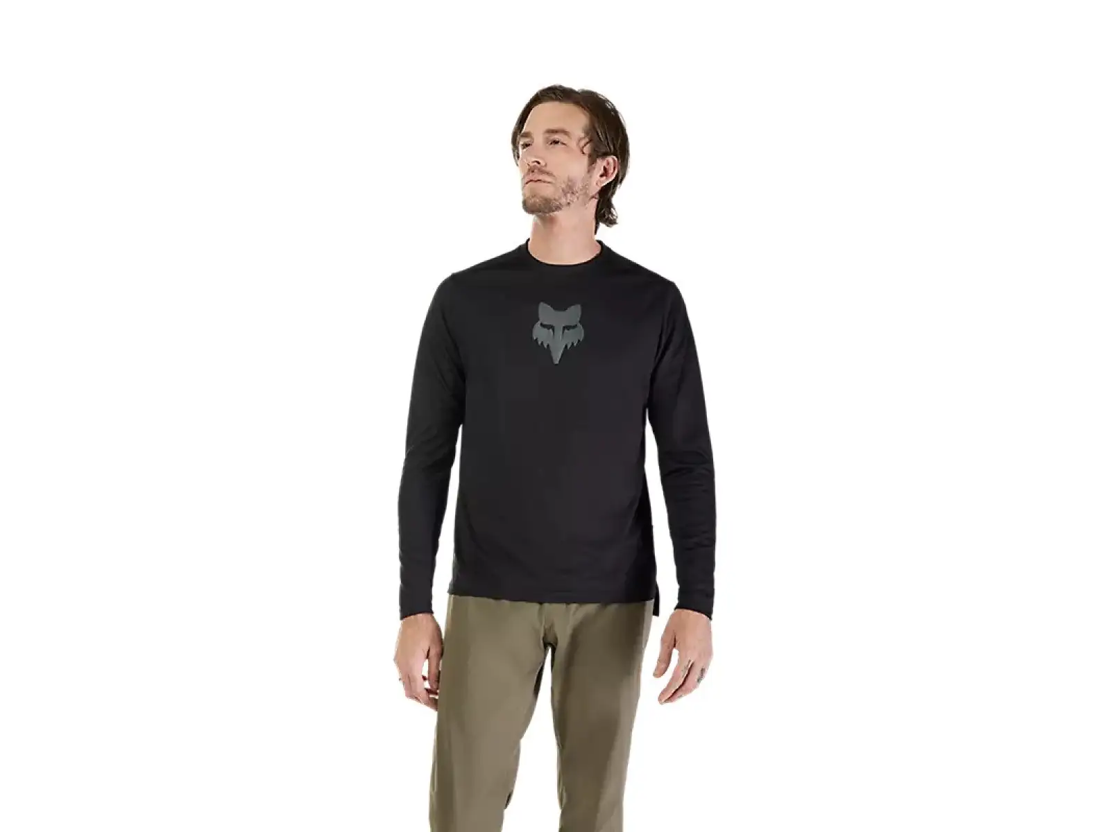 Fox Ranger Fox Head Herren Trikot langarm Black