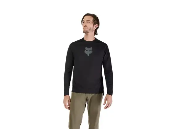 Fox Ranger Fox Head Herren Trikot langarm Black