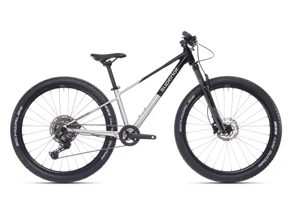 Superior TEAM 27.3 Kinderfahrrad Gloss Brushed Alu / Rainbow Black