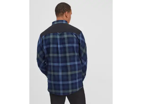 Silvini Farini Herrenhemd Navy/Garden