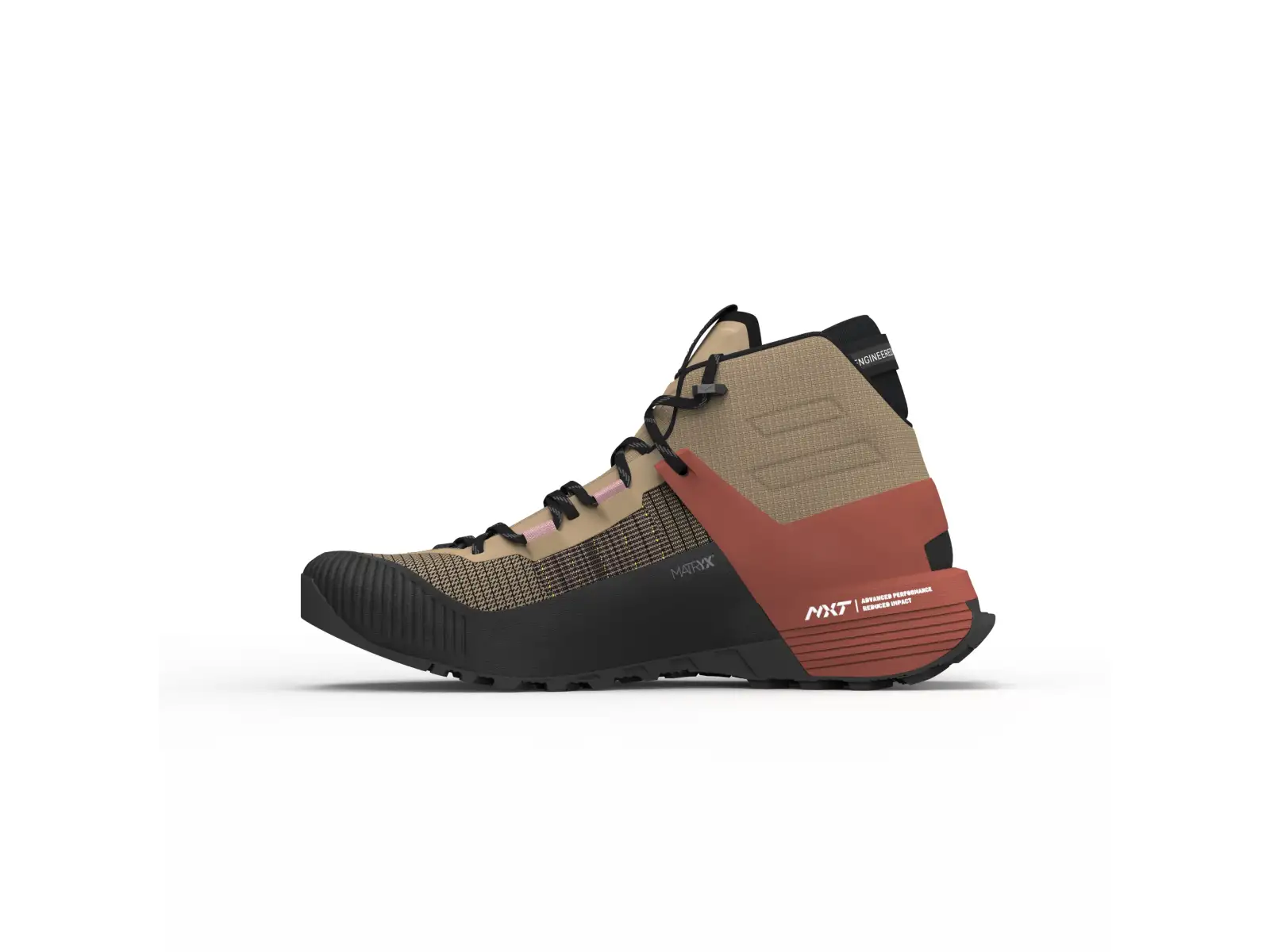 Salewa Wildfire NXT Mid GTX Damen Schuhe Quicksand/Etruscan Red