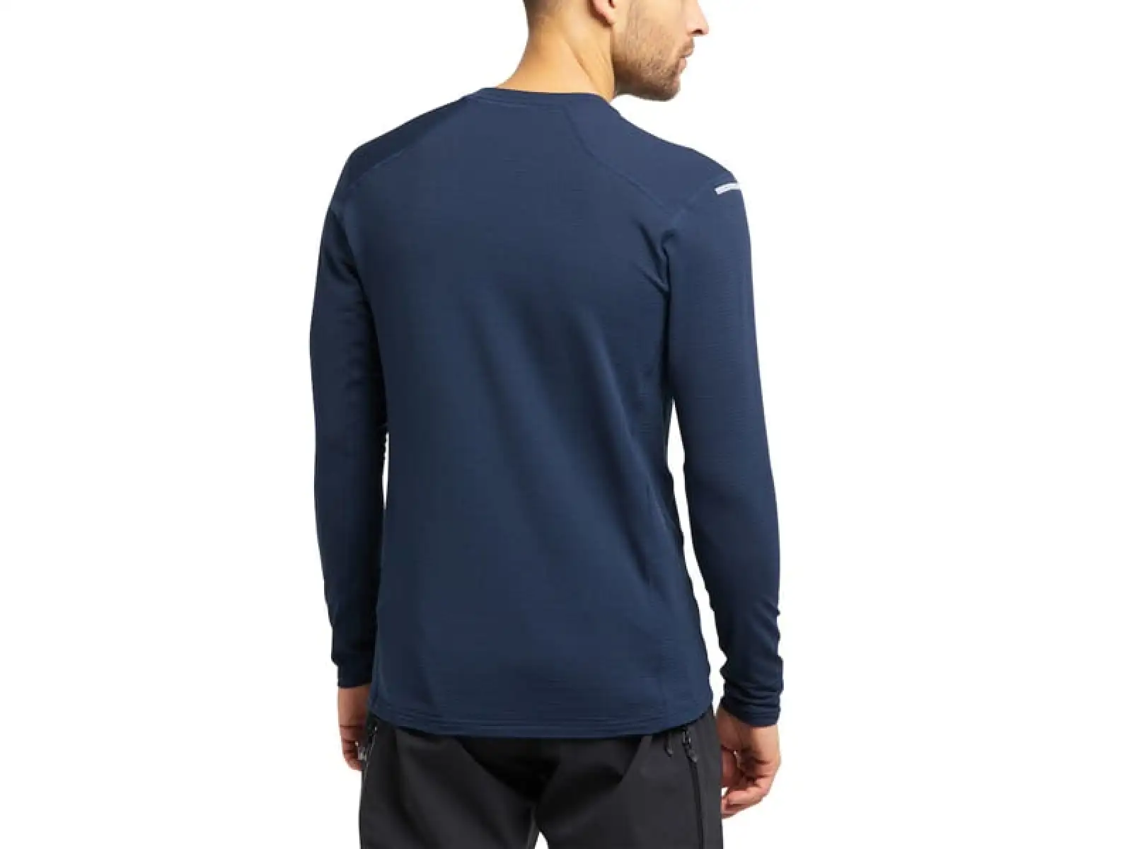 Haglöfs L.I.M Mid Roundneck Herren Langarmshirt Dunkelblau