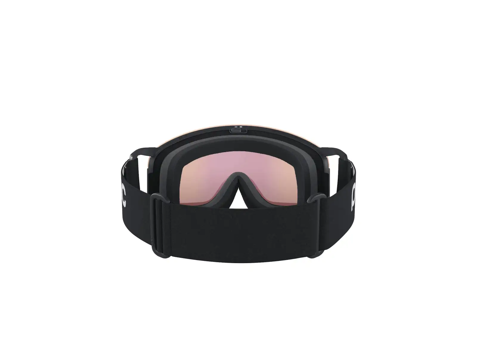 POC Nexal Mid Skibrille Uranium Black/Partly Sunny Orange