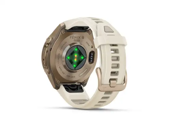 Garmin fenix 9 Pro inReach 43 mm Smartwatch Autumn gold titanium/Cream/french gray