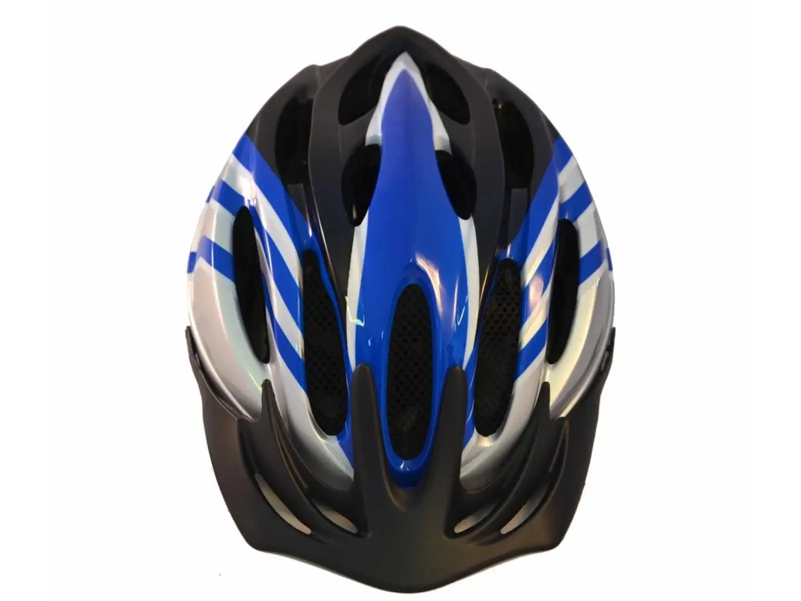 Sting Alfo Helm blau/silber/schwarz