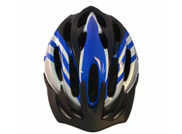 Sting Alfo Helm blau/silber/schwarz