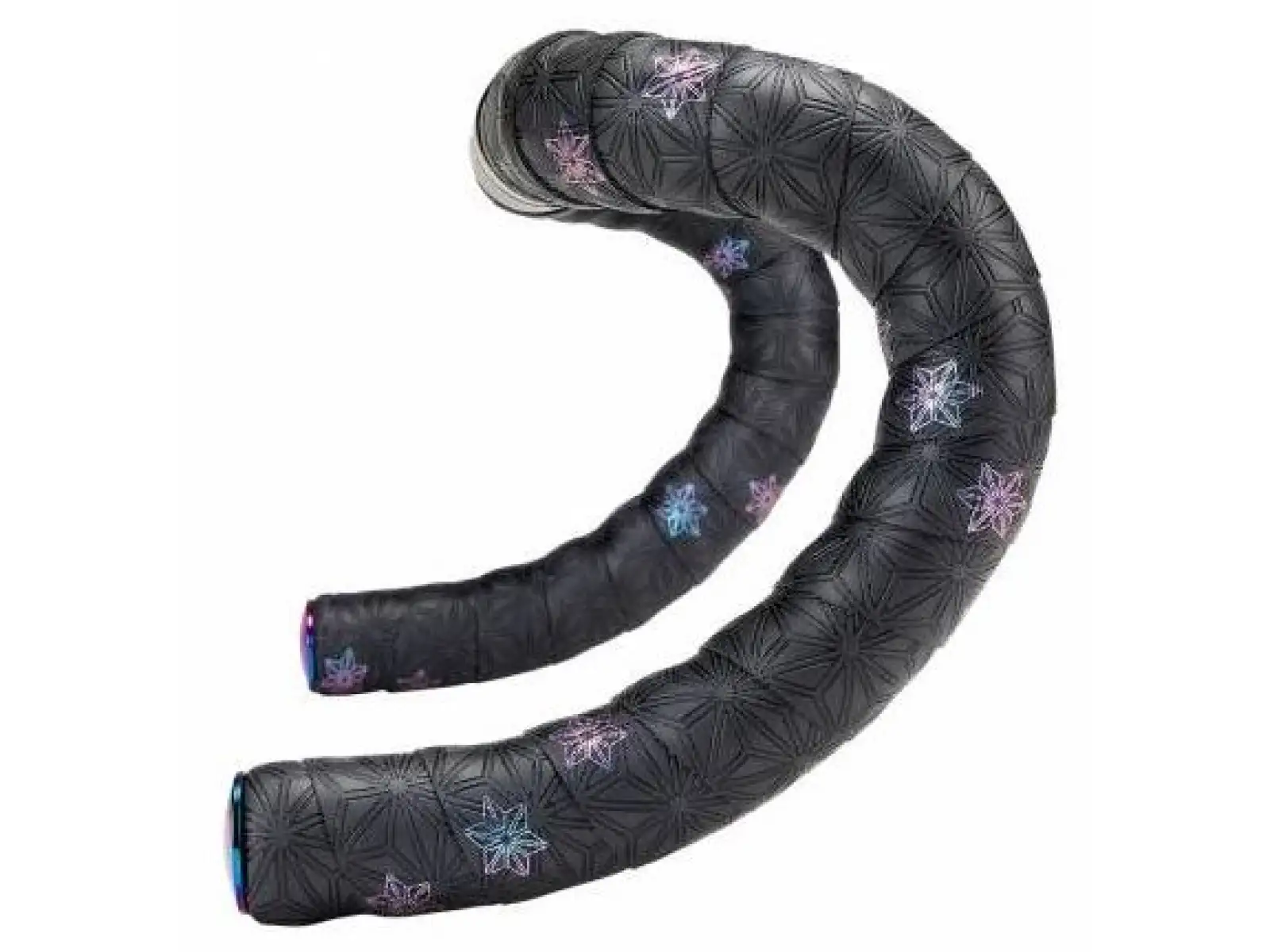 Supacaz Super Sticky Kush Galaxy Lenkerband Oil Slick/Oil Slick Plugz