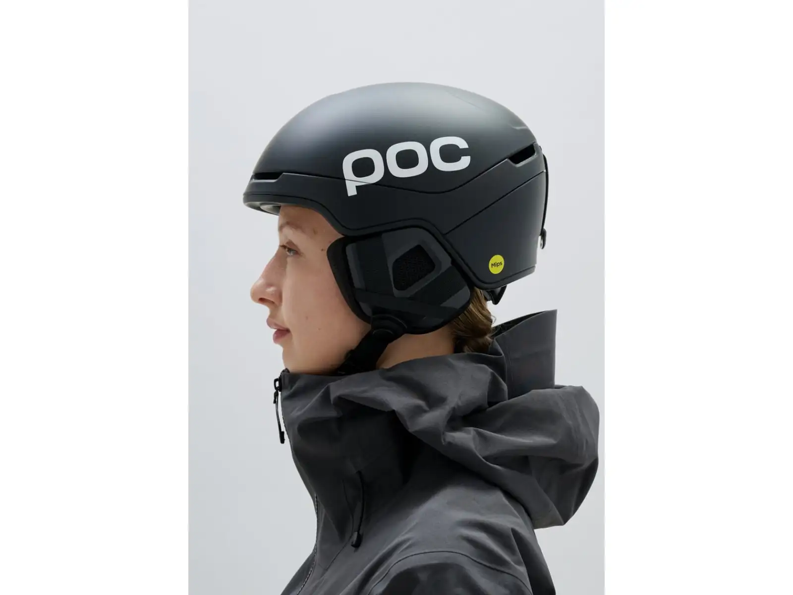 POC Obex Contour Skihelm Uranium Black Matt