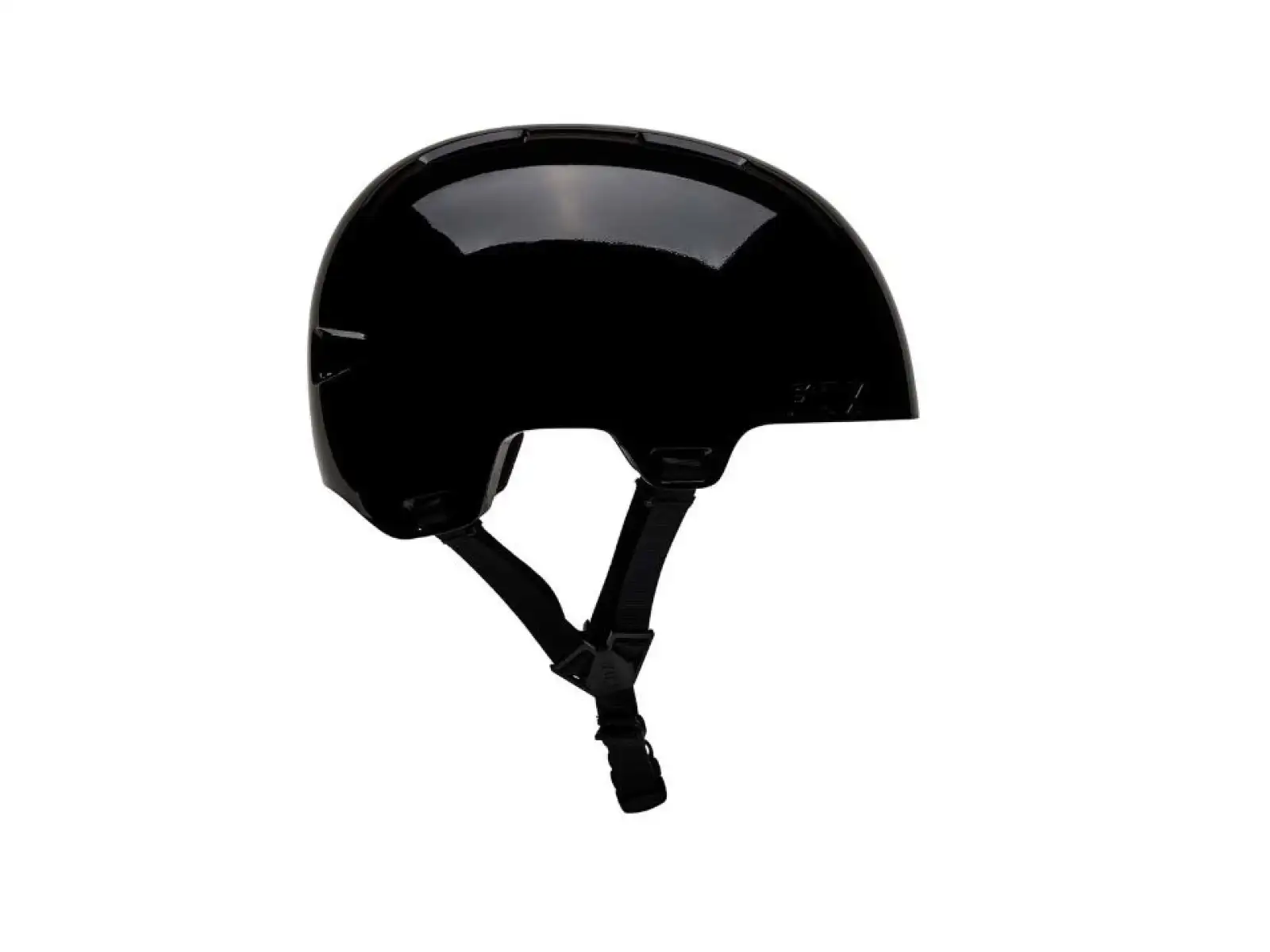 Fox Flight Solid Helm Schwarz