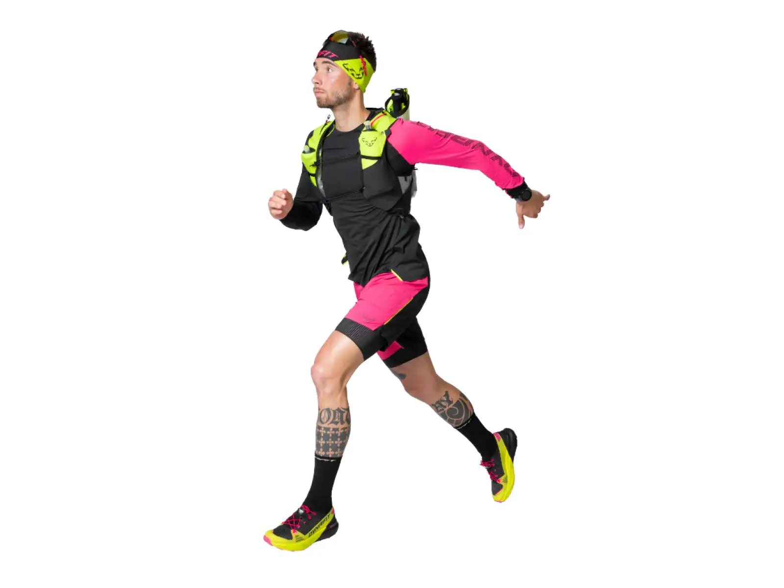 Dynafit Ultra DNA Unisex Laufschuhe Fluo Gelb/Schwarz Out