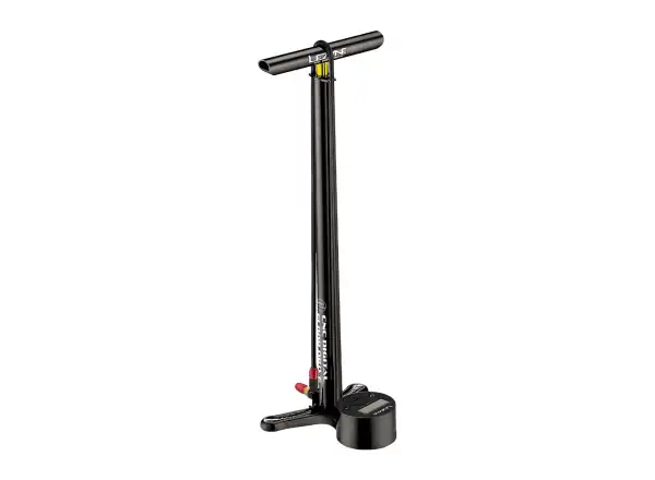 Lezyne CNC Digital Drive 3.5 Werkstatt-Pumpe schwarz/Hi-Gloss