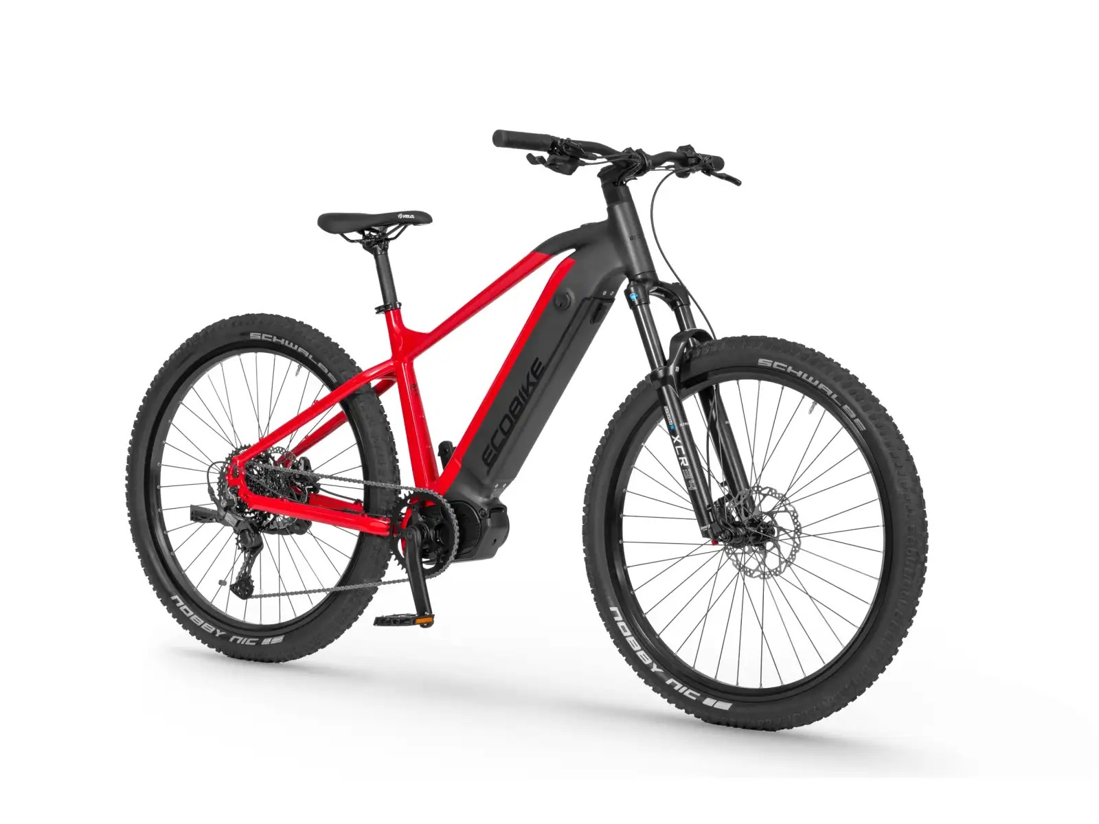 Ecobike RX 500 720 Wh schwarz rotes elektrisches Mountainbike