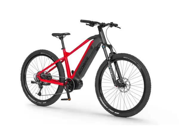 Ecobike RX 500 720 Wh schwarz rotes elektrisches Mountainbike