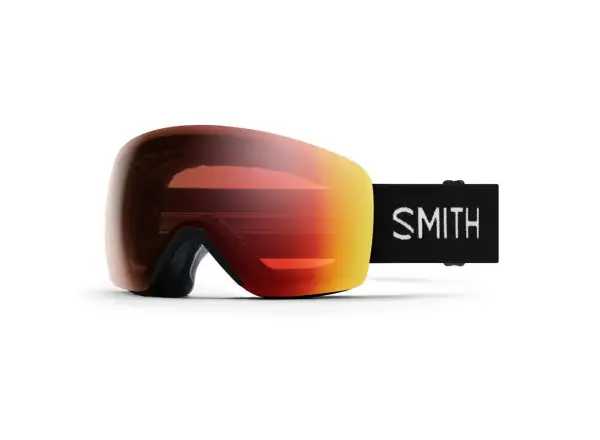 Smith Skyline Skibrille Black/ChromaPop Pro Fotochromisch Red Mirror