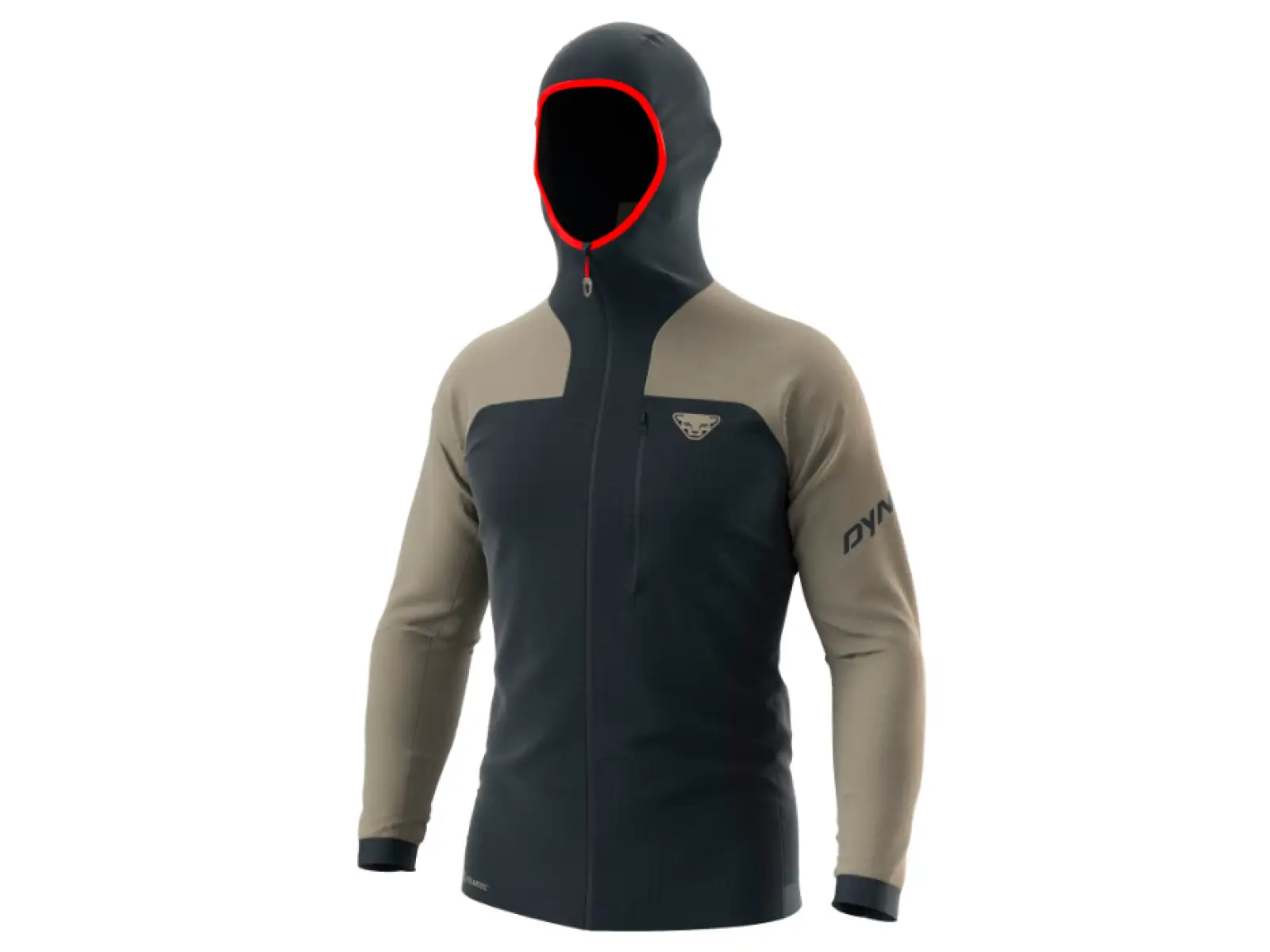 Dynafit Speed Polartec Kapuzen-Jacke für Herren in Rock Khaki.
