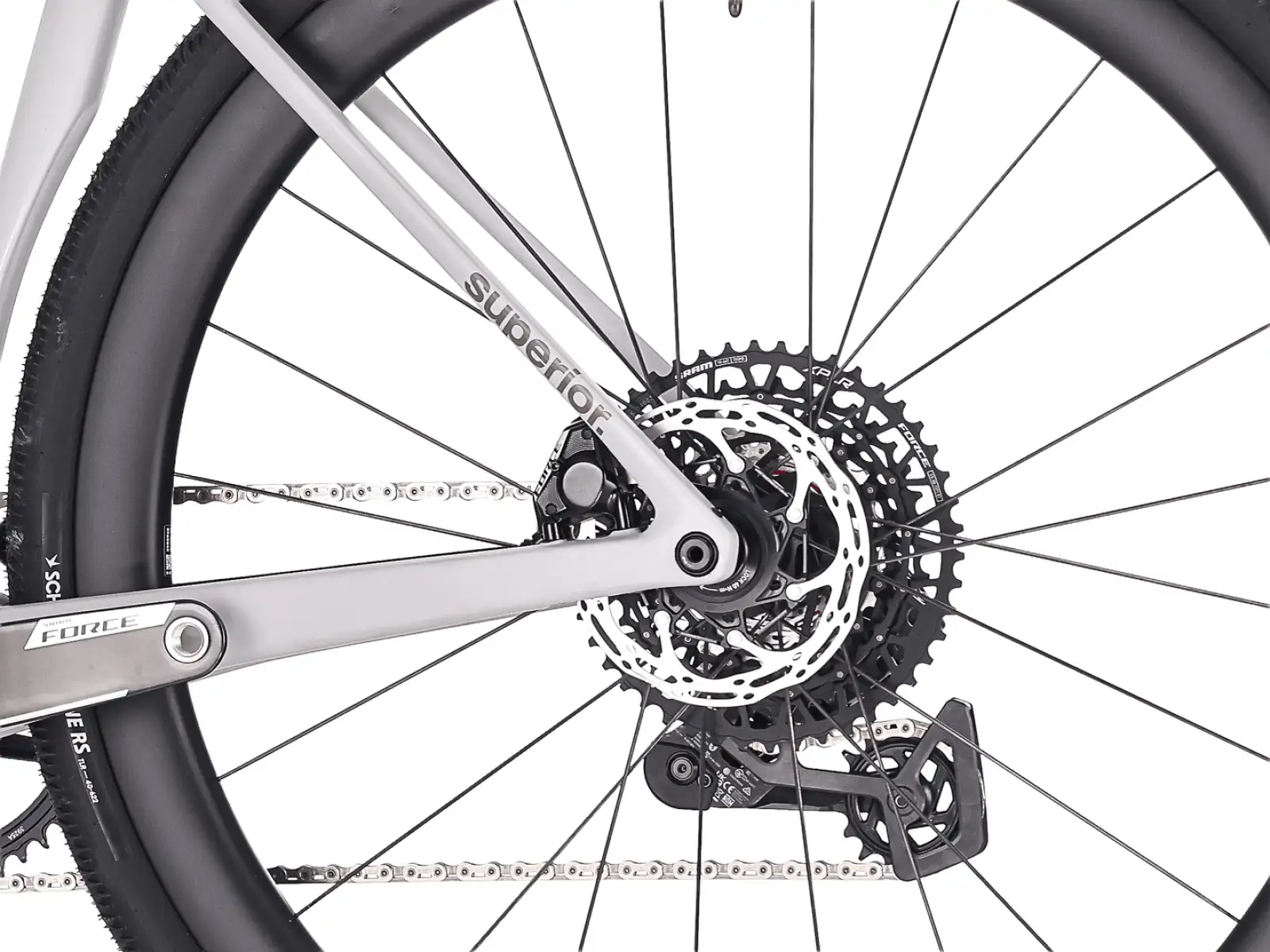 Superior XR 9.7 GR Gravelbike Gloss Grey / Grey