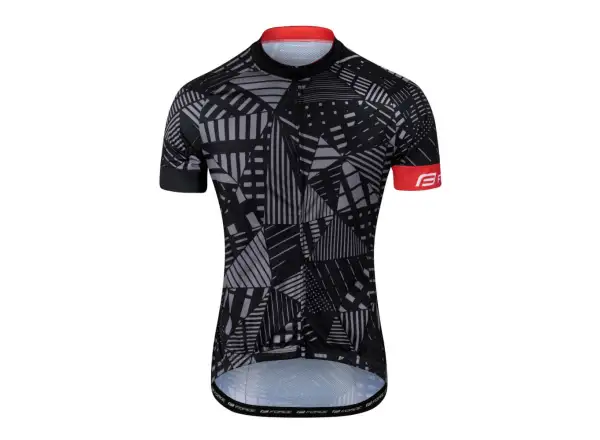 Force Shard Herren Kurzarmtrikot schwarz/grau