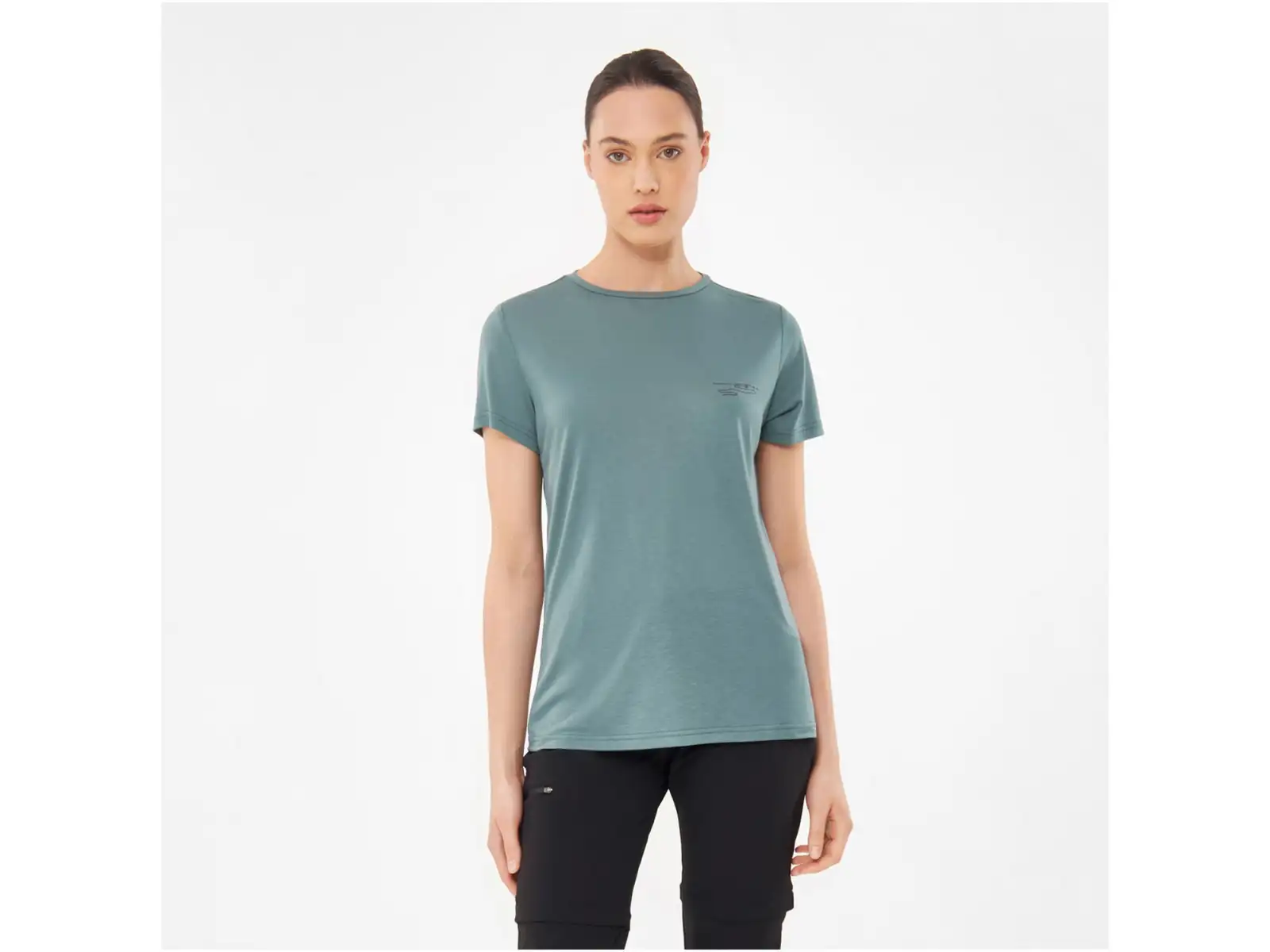 Viking Morain Damen T-Shirt Kurzarm green