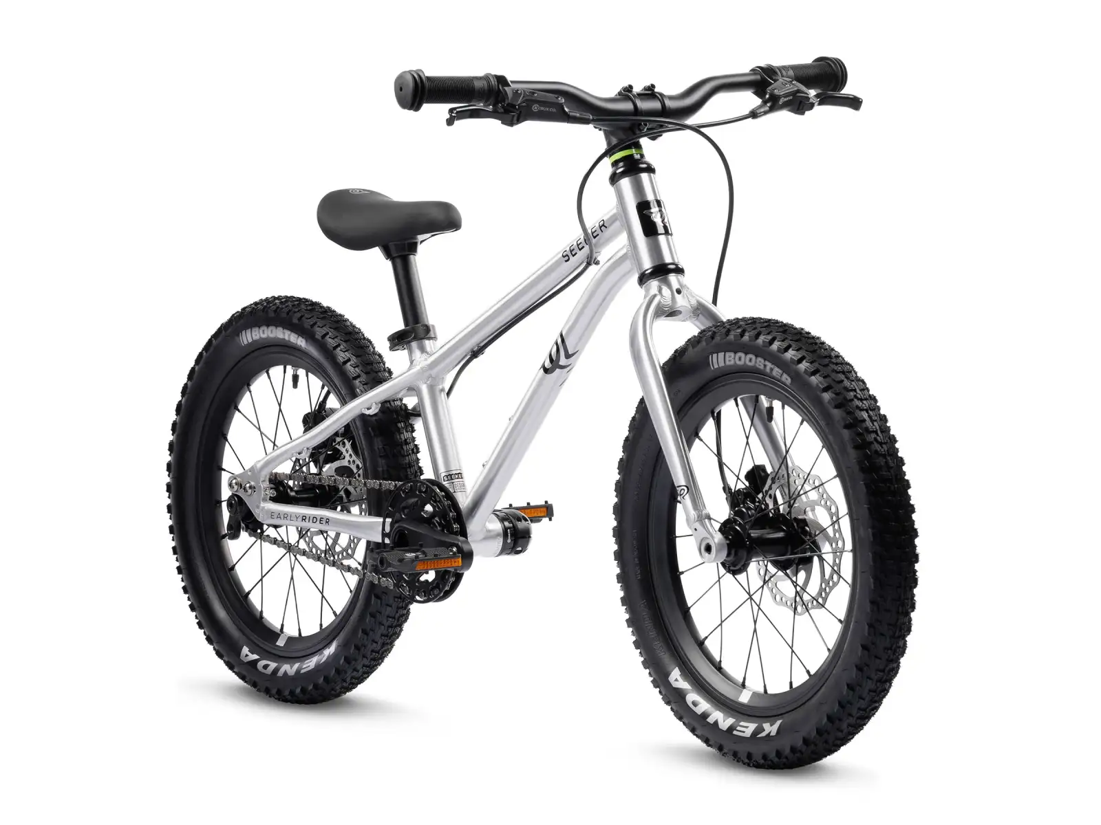 Early Rider Seeker 16" Kinderfahrrad Brushed Aluminium 2026