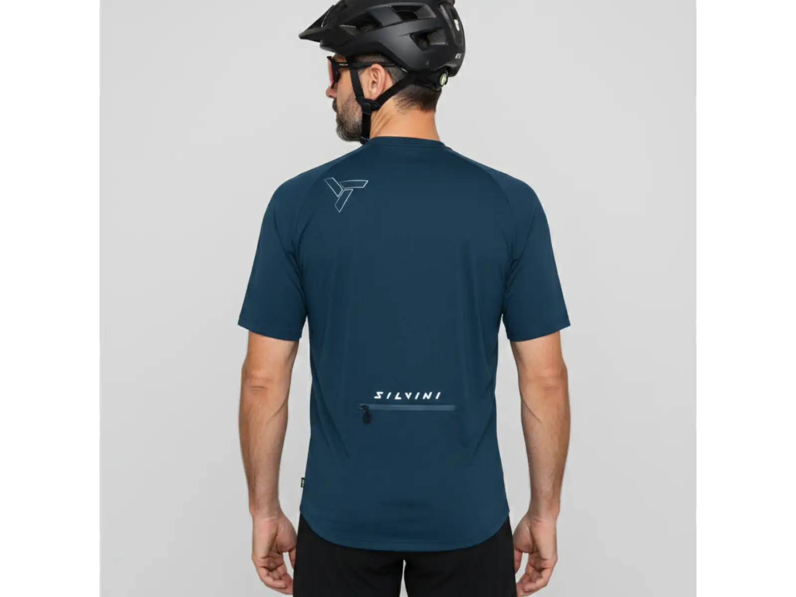 Silvini Naturno Herrentrikot Kurzarm Navy/Black