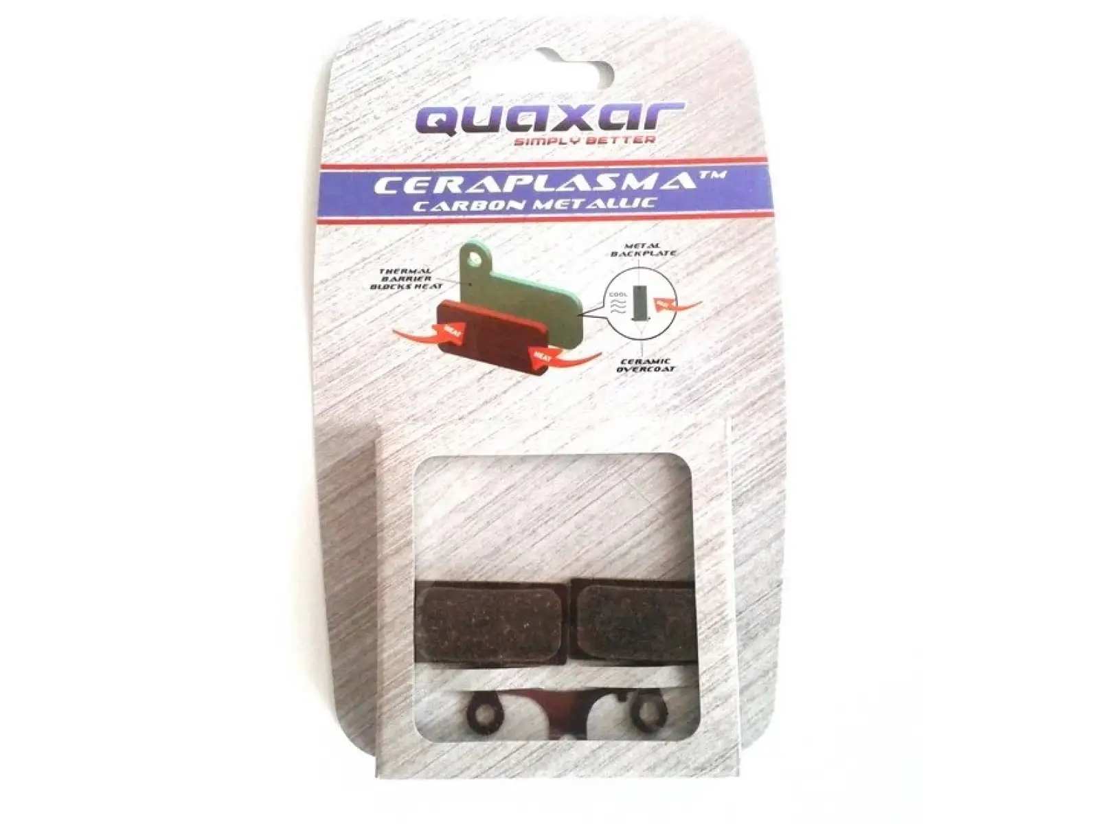 Quaxar Shimano XTR, XT, SLX, DEORE Bremsbeläge sintert.