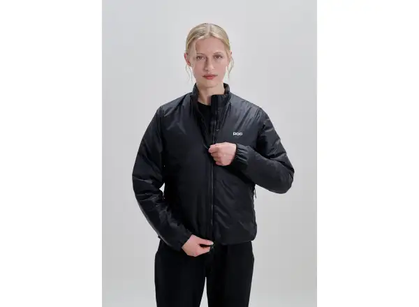 POC Lite Padded Jacket Damen gefütterte Jacke Uranium Black
