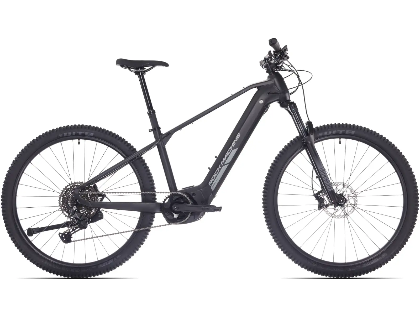 Rock Machine eBlizz B90 E-Mountainbike Matte Black