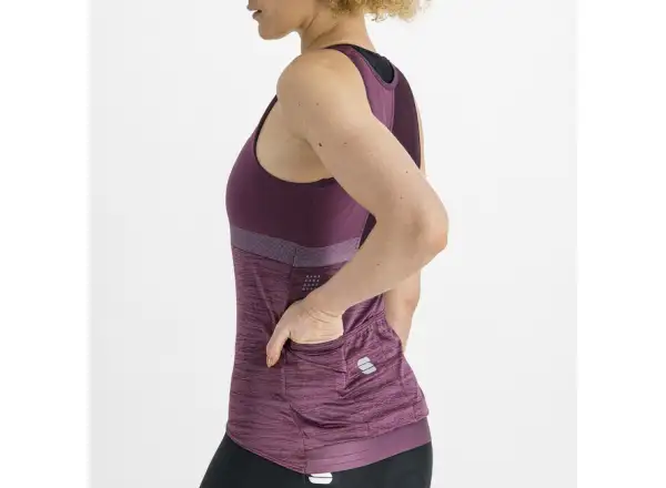 Sportful Giara Damen-Tanktop prune