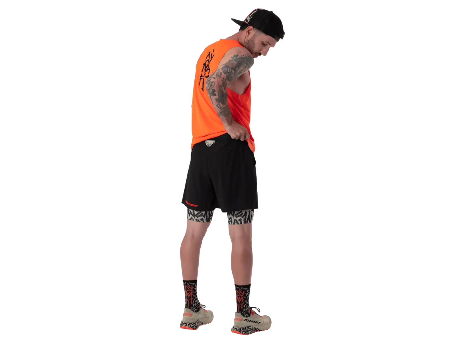 Dynafit Trail 2v1 Herren Laufshorts Black Out/Overcast
