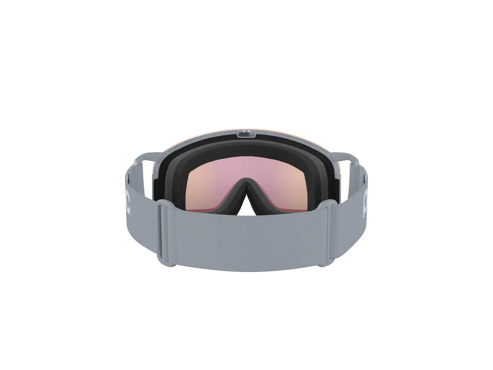 POC Nexal Mid Skibrille Granite Grey/Partly Sunny Orange