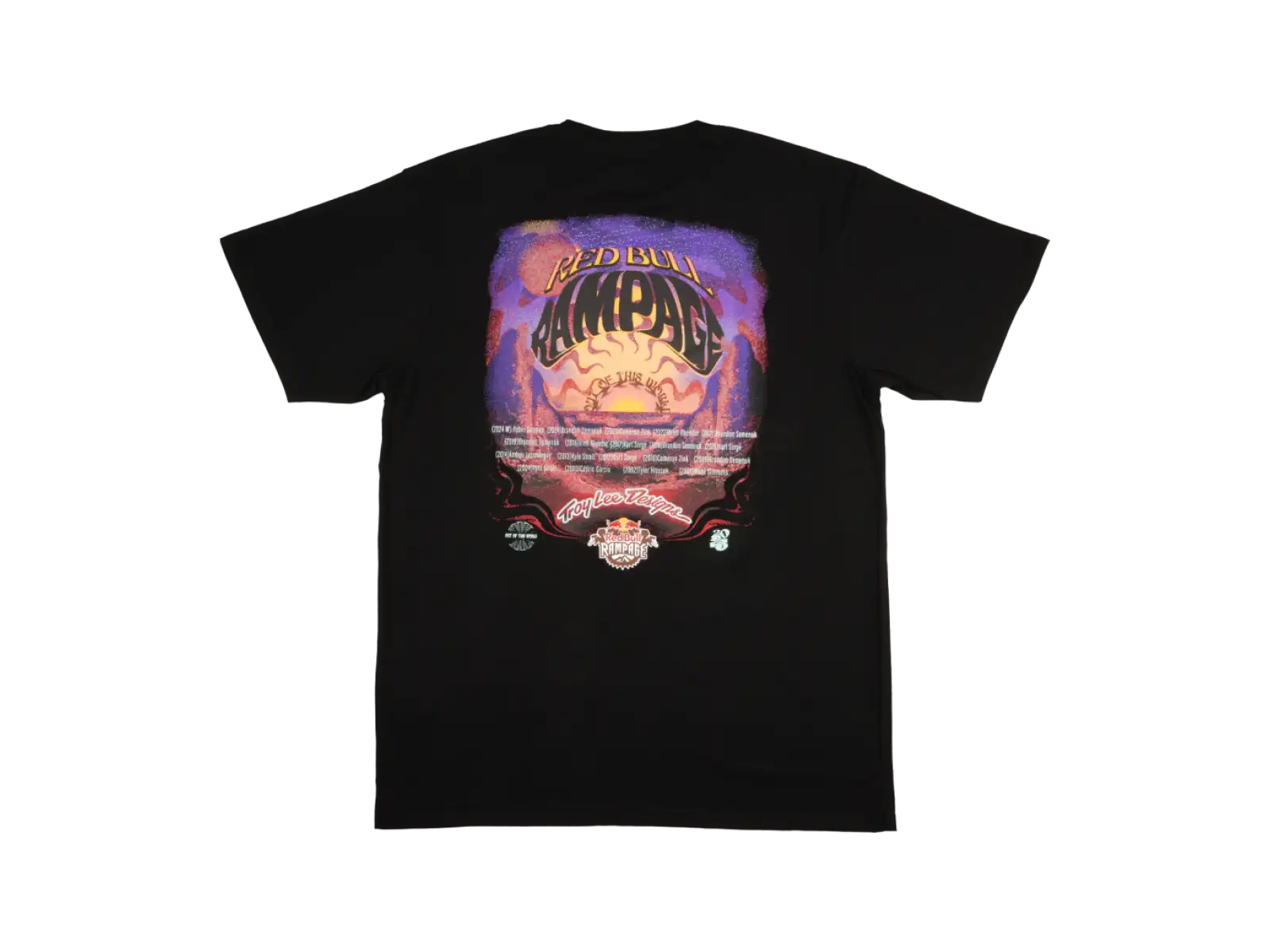 Troy Lee Designs x Red Bull Rampage Valley of Gods Herren T-Shirt Kurzarm Black
