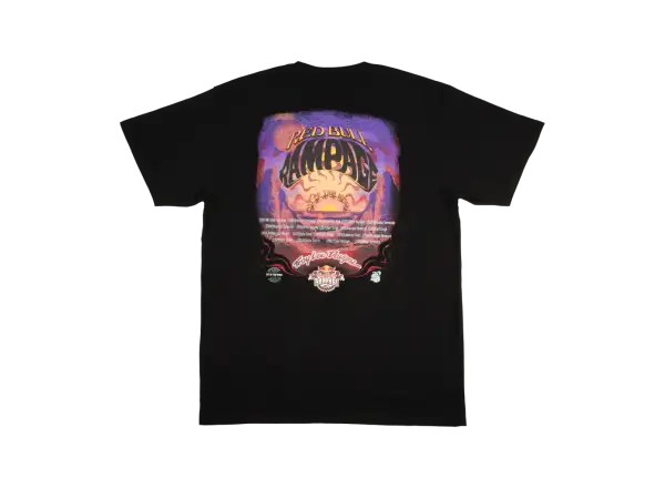 Troy Lee Designs x Red Bull Rampage Valley of Gods Herren T-Shirt Kurzarm Black