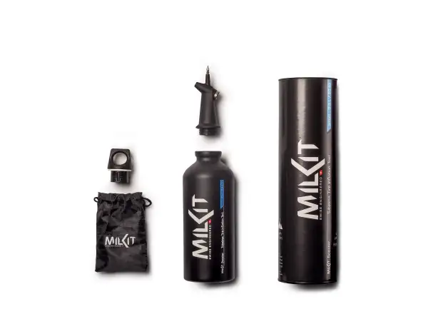 milKit Booster 2in1 Druckpumpe 0,6 l Schwarz