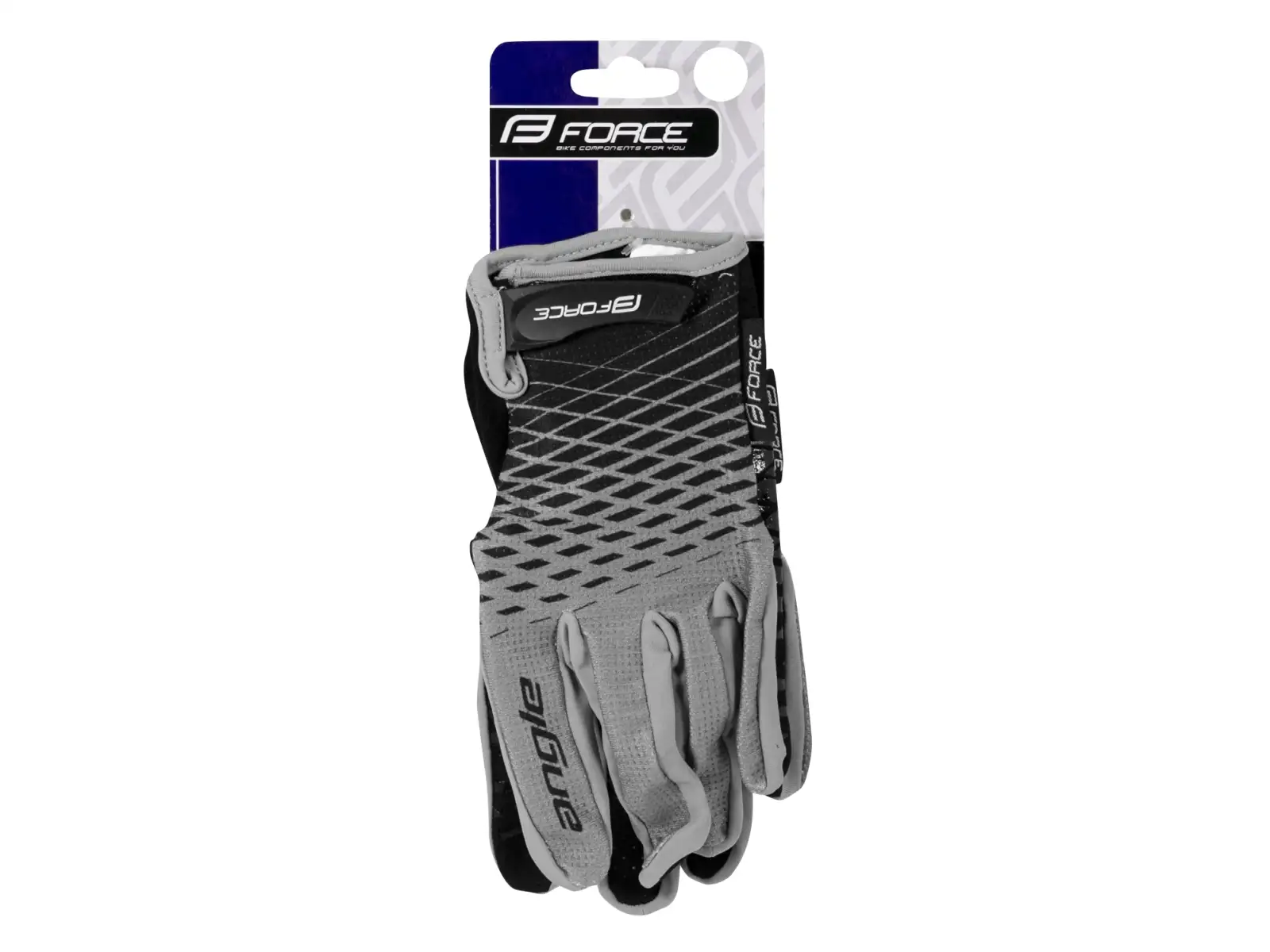 Force Angle MTB Handschuhe Grau/Schwarz