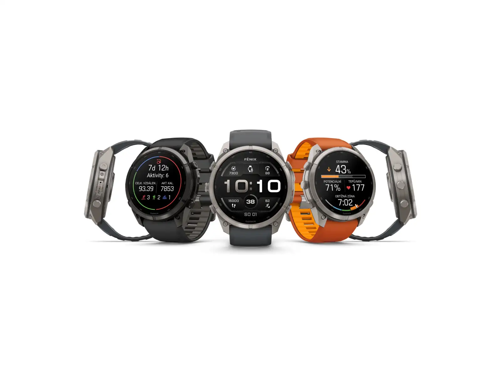 Garmin Fénix 9 Pro inReach 47 mm Smartwatch Carbon gray DLC Titanium Black/Pebble gray