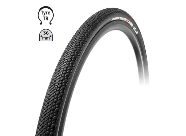 Tufo Thundero TR 700x36C Schotterreifen Kevlar Schwarz