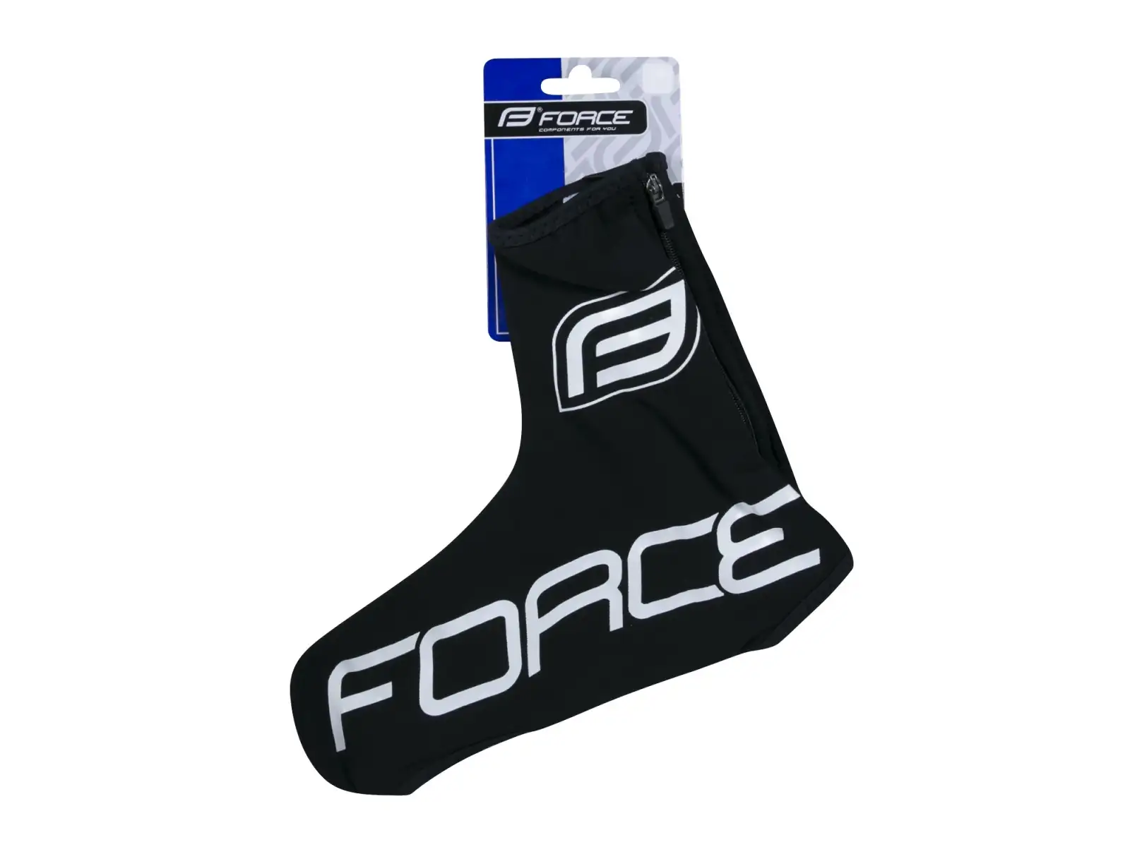 Force Lycra Thermo gefütterte Überschuhe schwarz