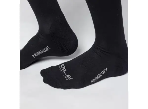 ALÉ Thermo 2.0 Winter-Radsocken schwarz