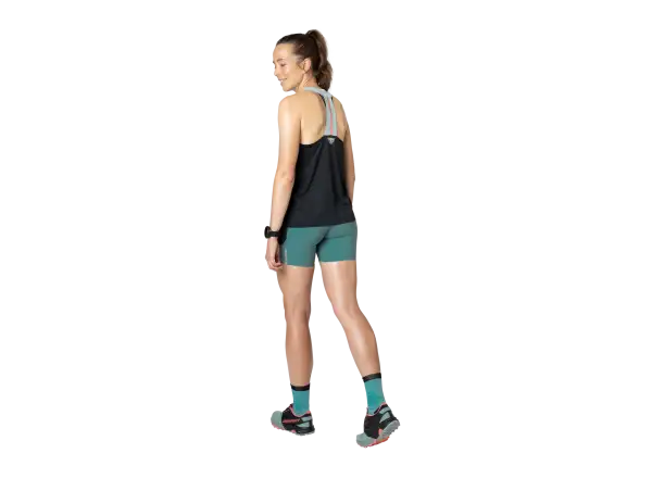 Dynafit Sky Damen Lauf-Top Black Out/Jadelite
